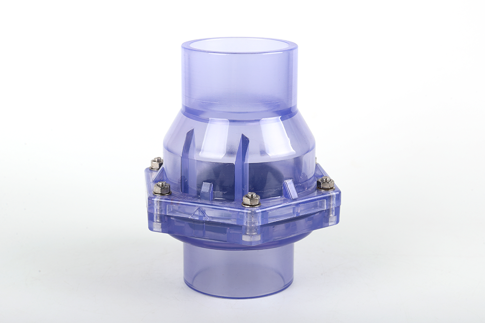 开鲁透明翻板式止回阀